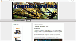 Desktop Screenshot of journalartista.com